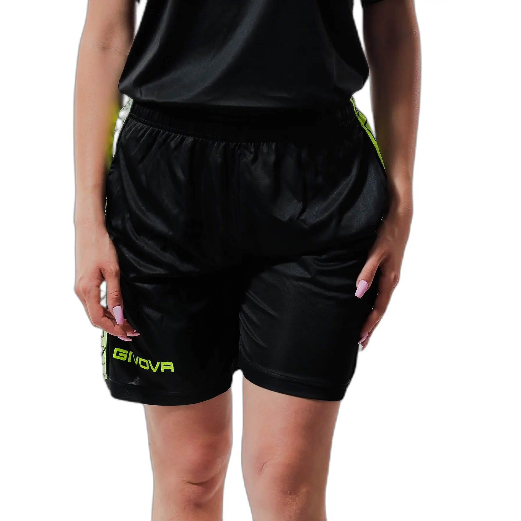 Givova Jaune Polyester Shorts