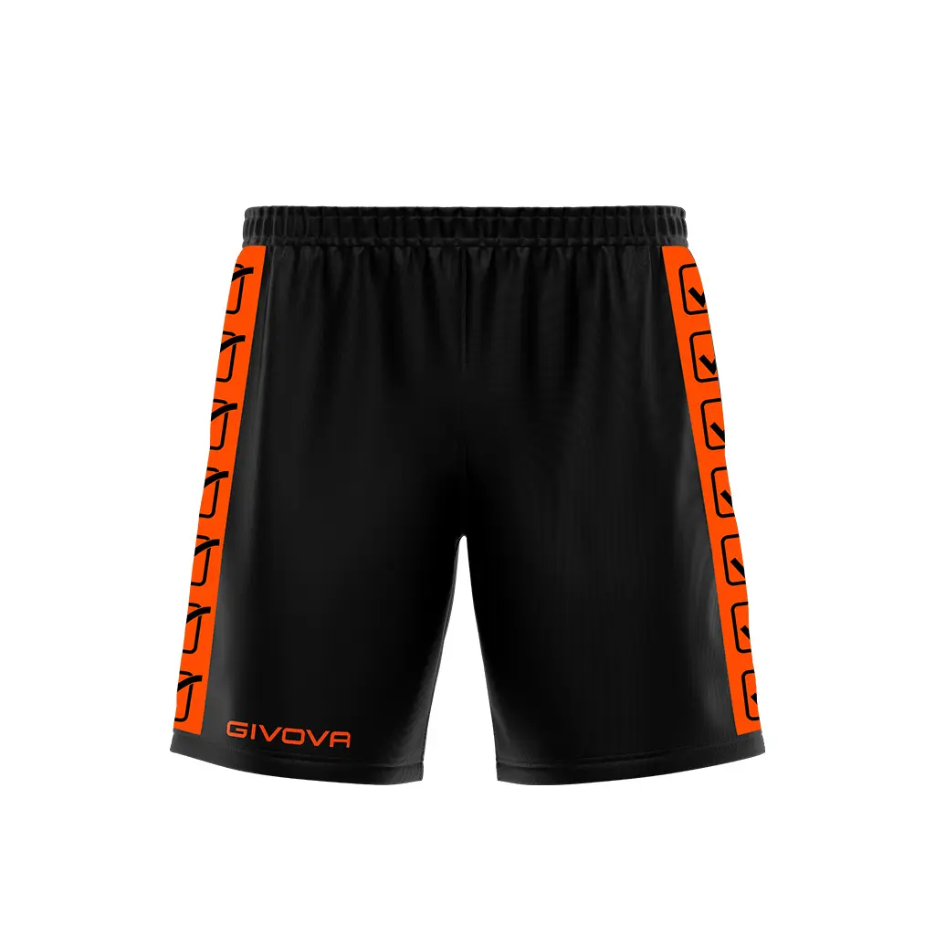 Givova Naranja Short De Bandas De Poliéster