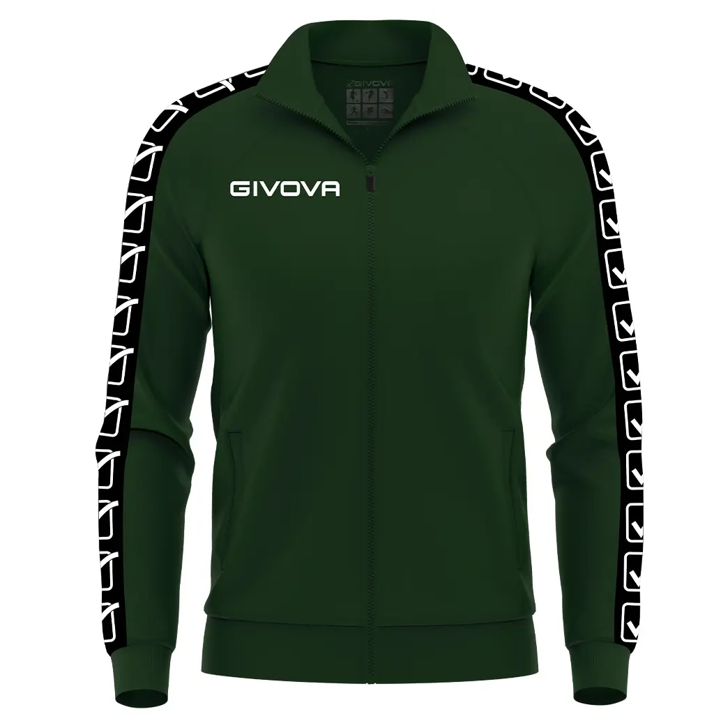 8034044717268 - Gestrickte Trainingsjacke mit Streifen Givova