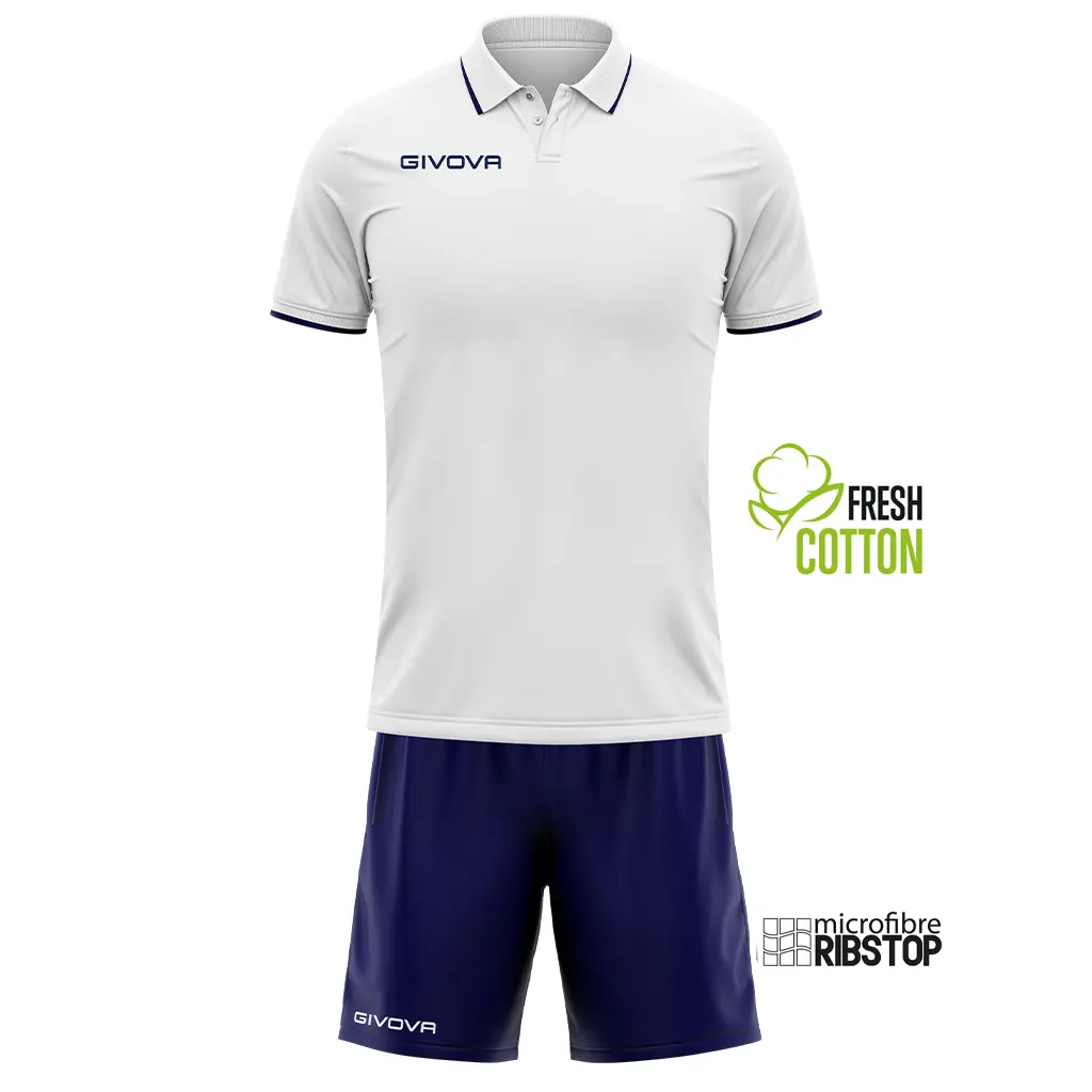 Set aus Polo-Shirt und Shorts Givova