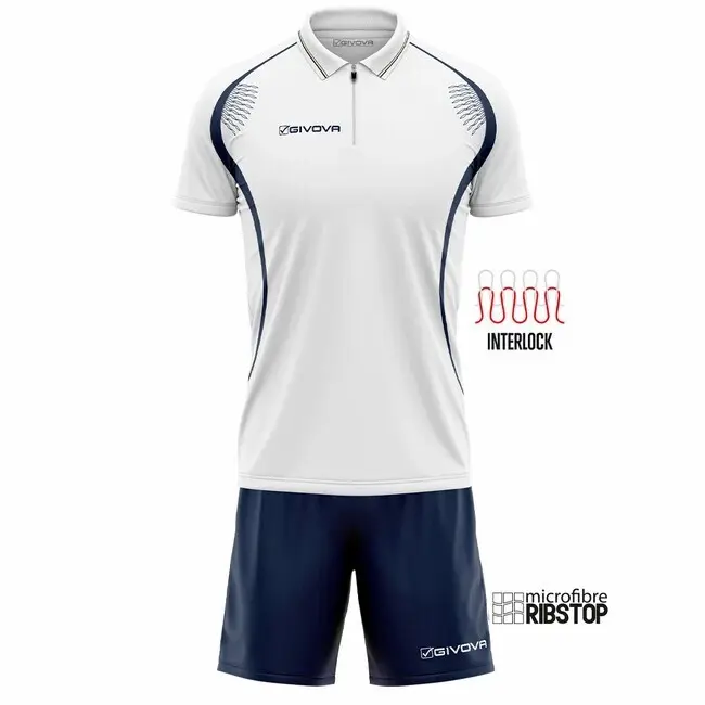Givova Unisexe Ensemble Enfant Easy Blanc Extra Petit Enfants
