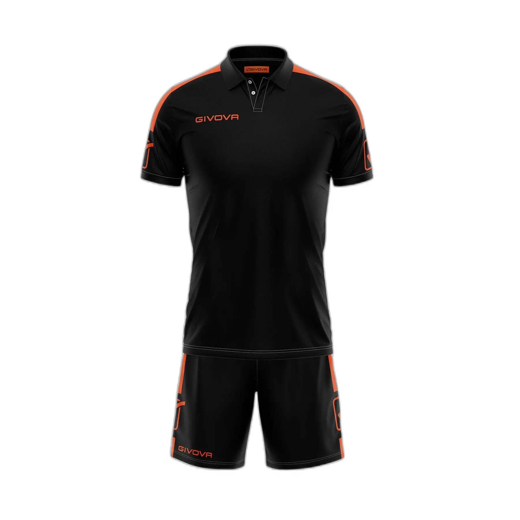 Set aus Polo-Shirt und Shorts Givova