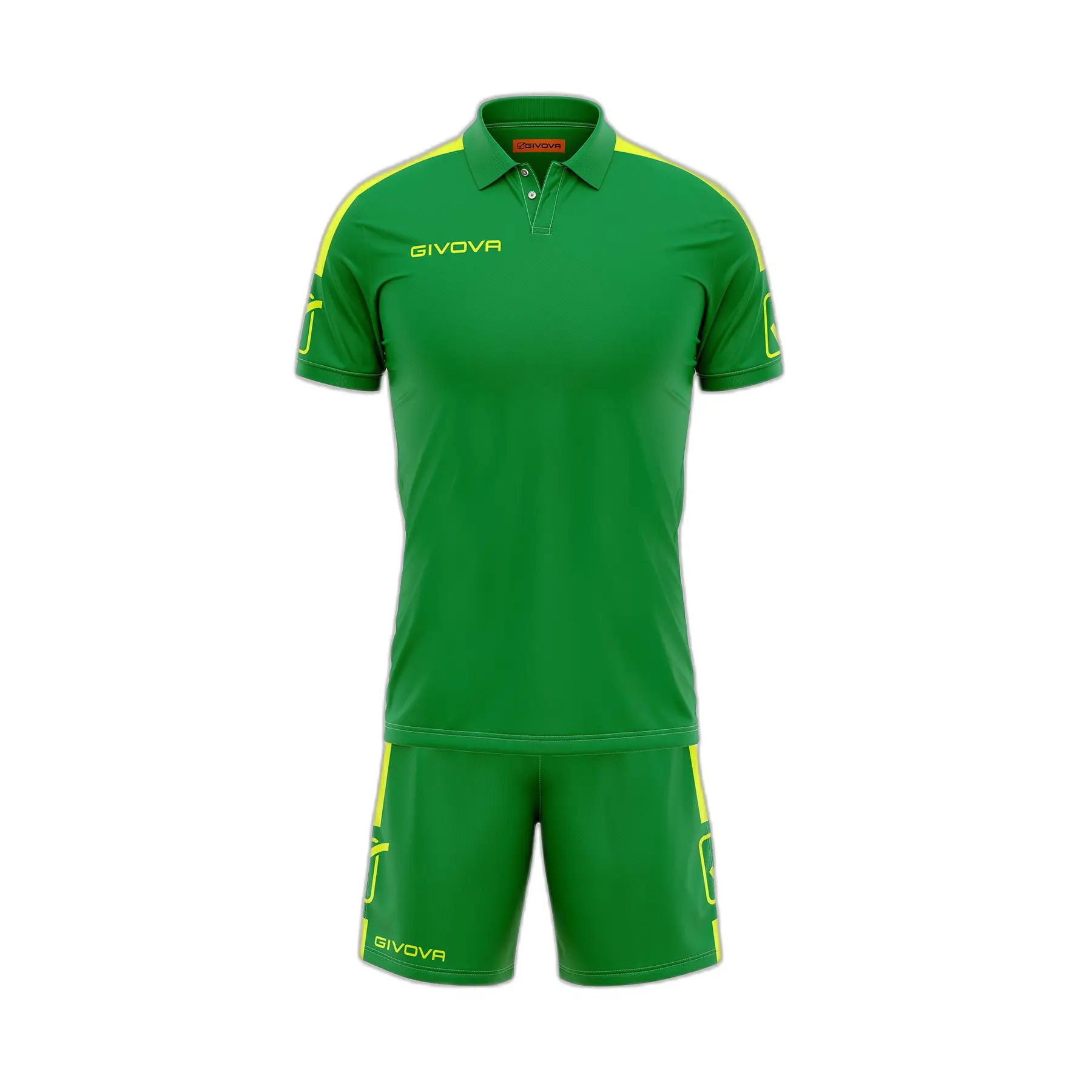 Set aus Polo-Shirt und Shorts - Vert - unisex - Size: XL