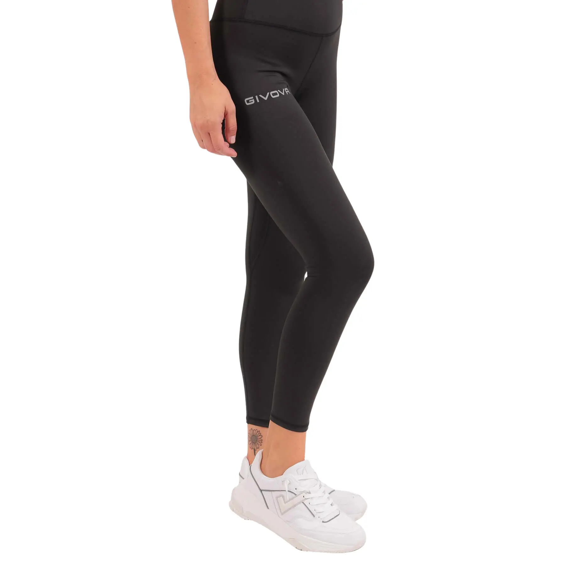 Leggings Damen Basic - Noir - female - Size: S