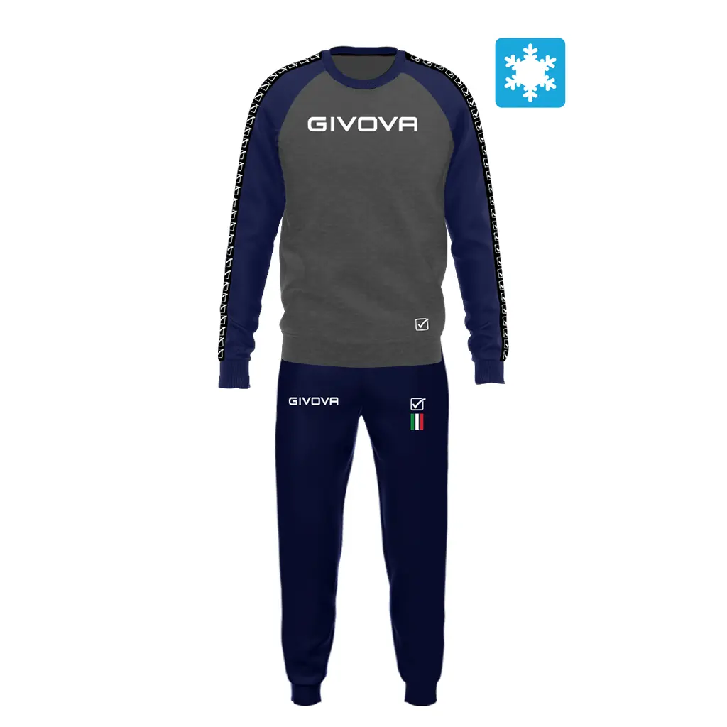 Trainingsanzug mit Streifen Givova Italia 102