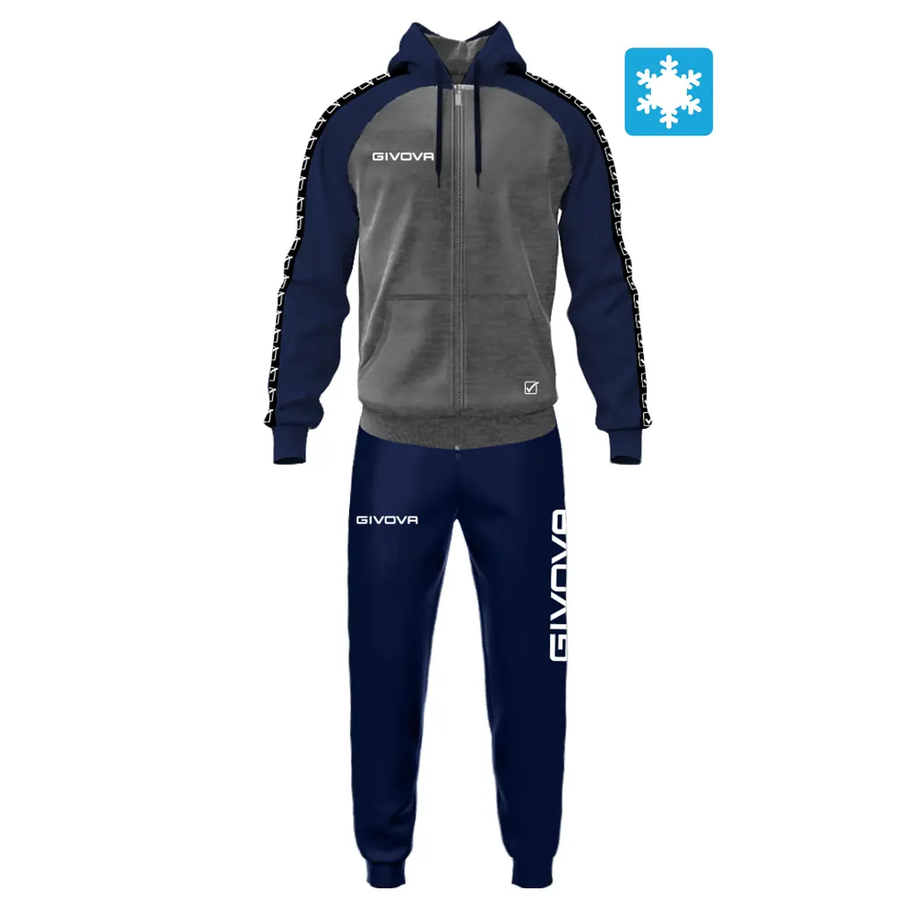 Trainingsanzug mit Kinderstreifen Givova Italia 103