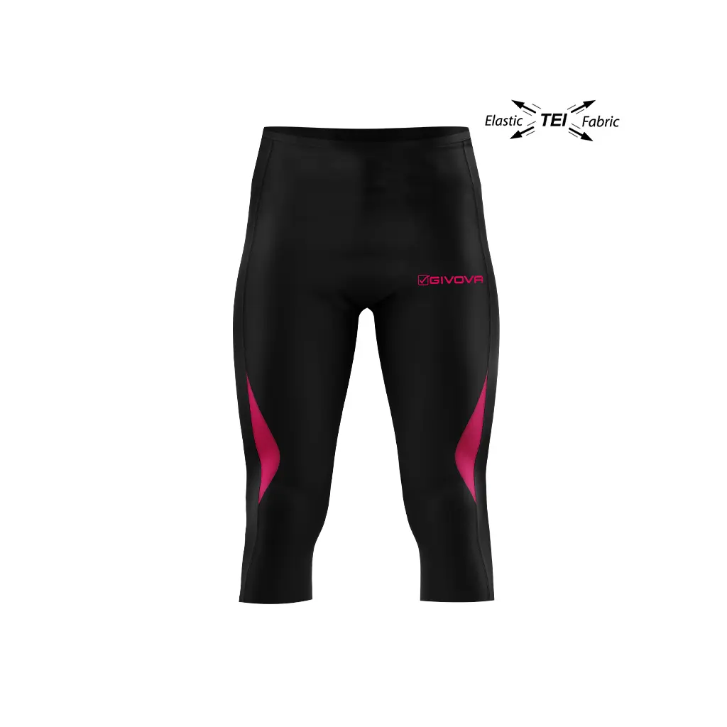 Leggings 3/4 - Noir - unisex - Size: XL