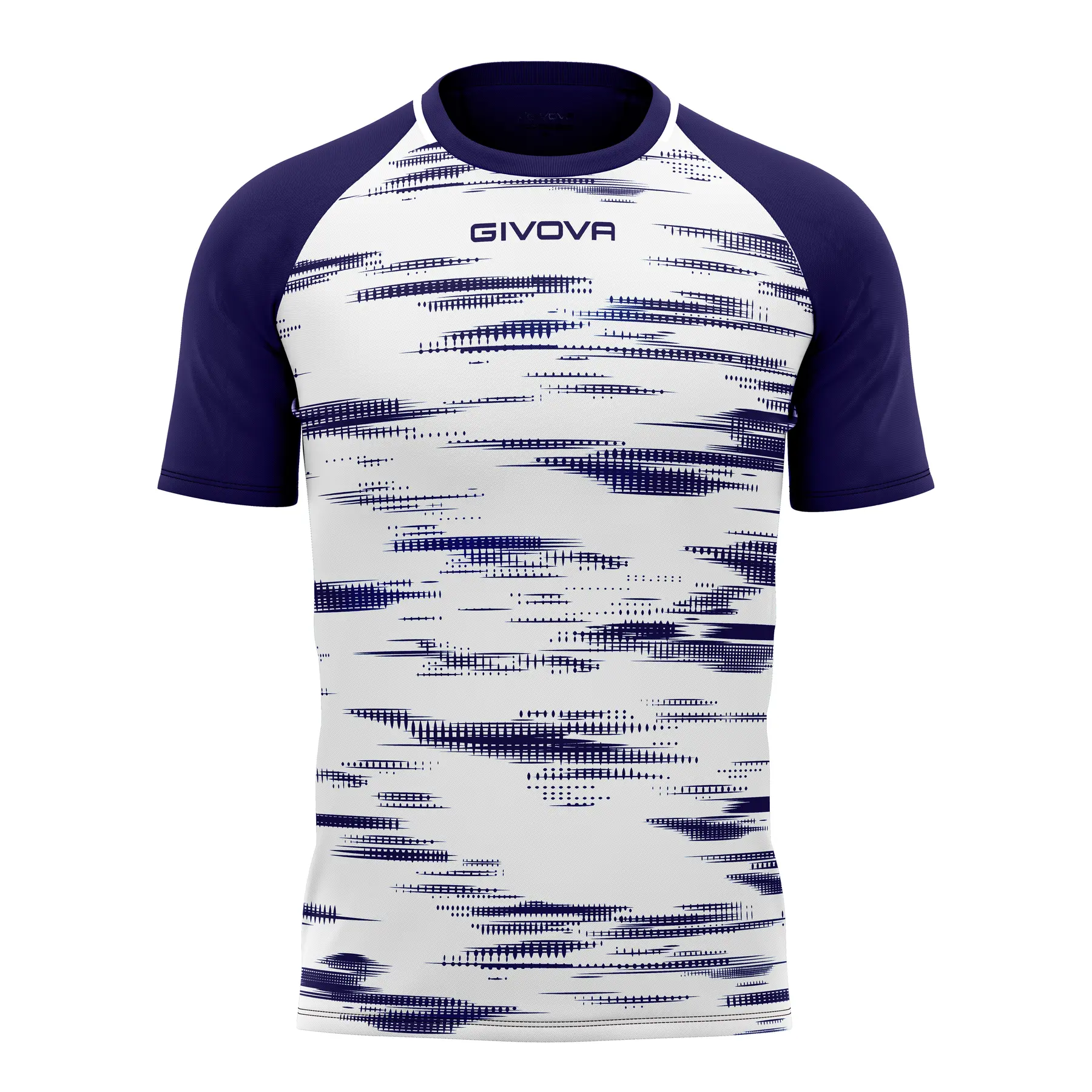 Givova Blanc Maglia Pixel Interlock