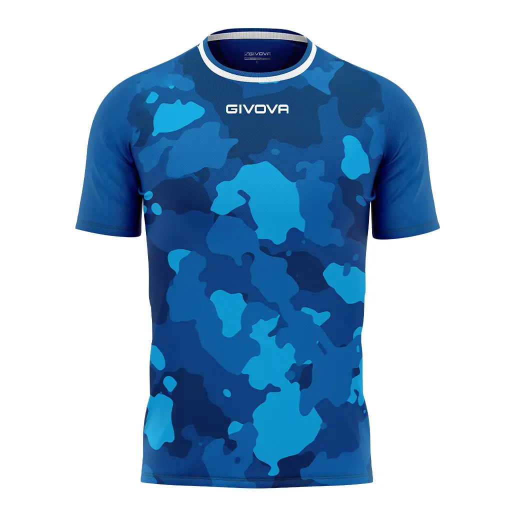 Givova Maillot Army Bleu Extra Grand