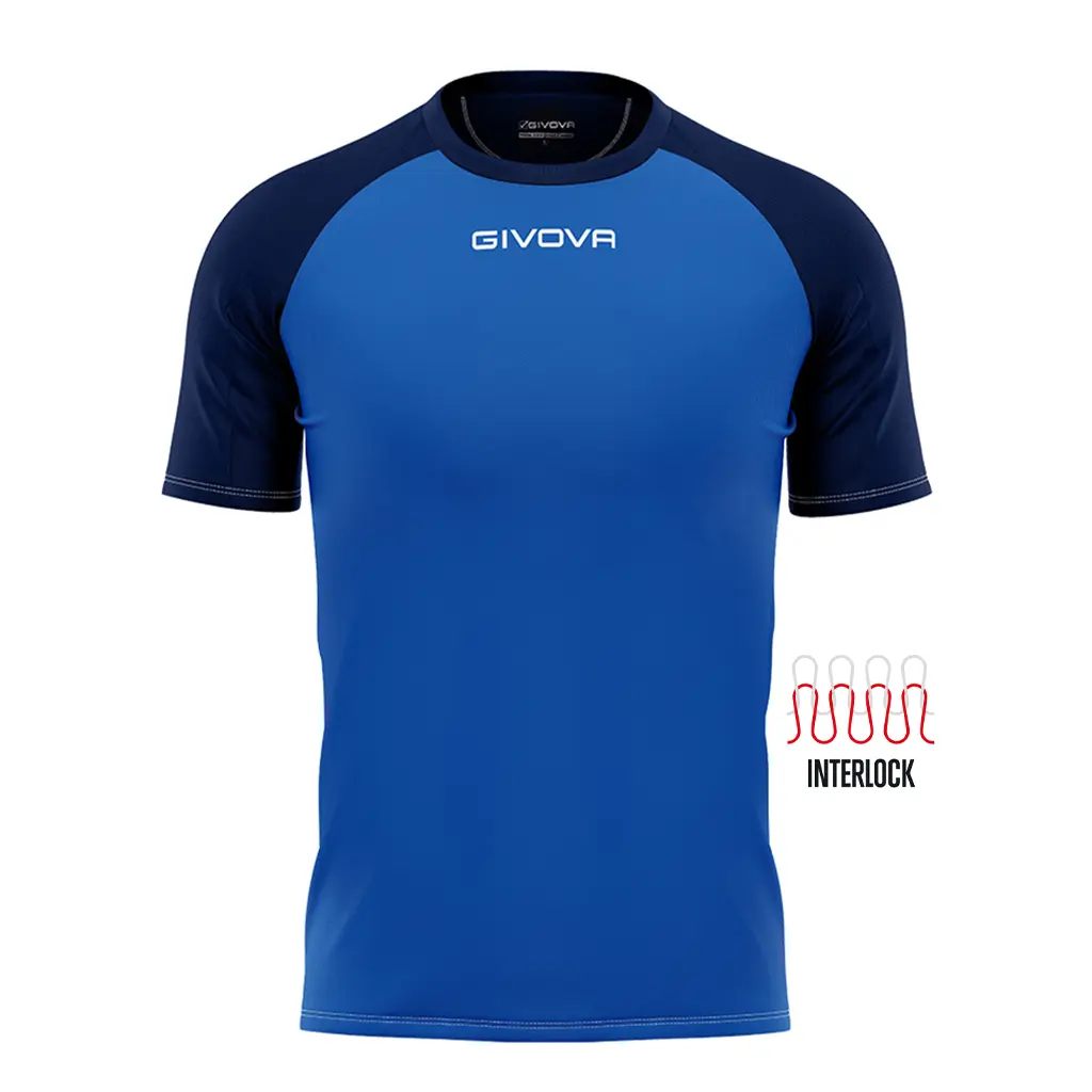 Givova Bleu Maglia Per Bambini Capo