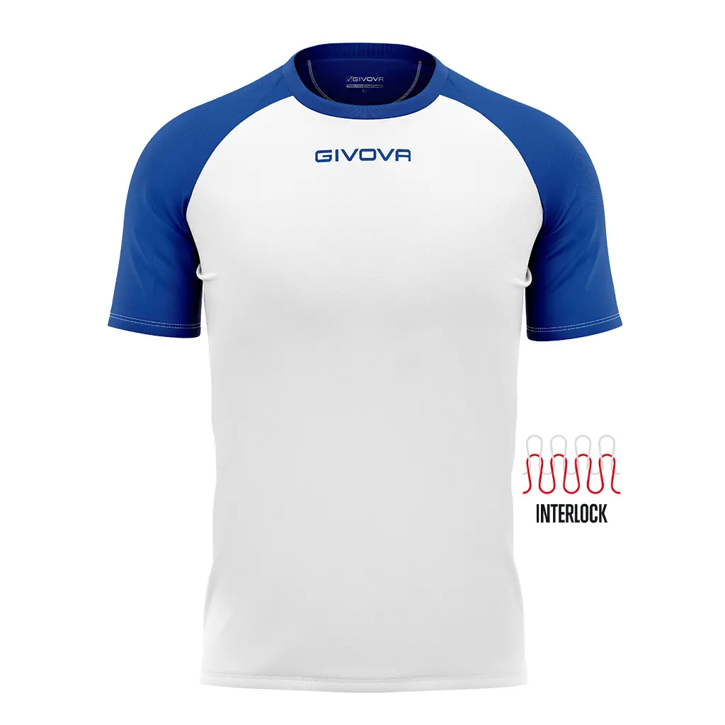 Givova Blanc Maglia Per Bambini Capo
