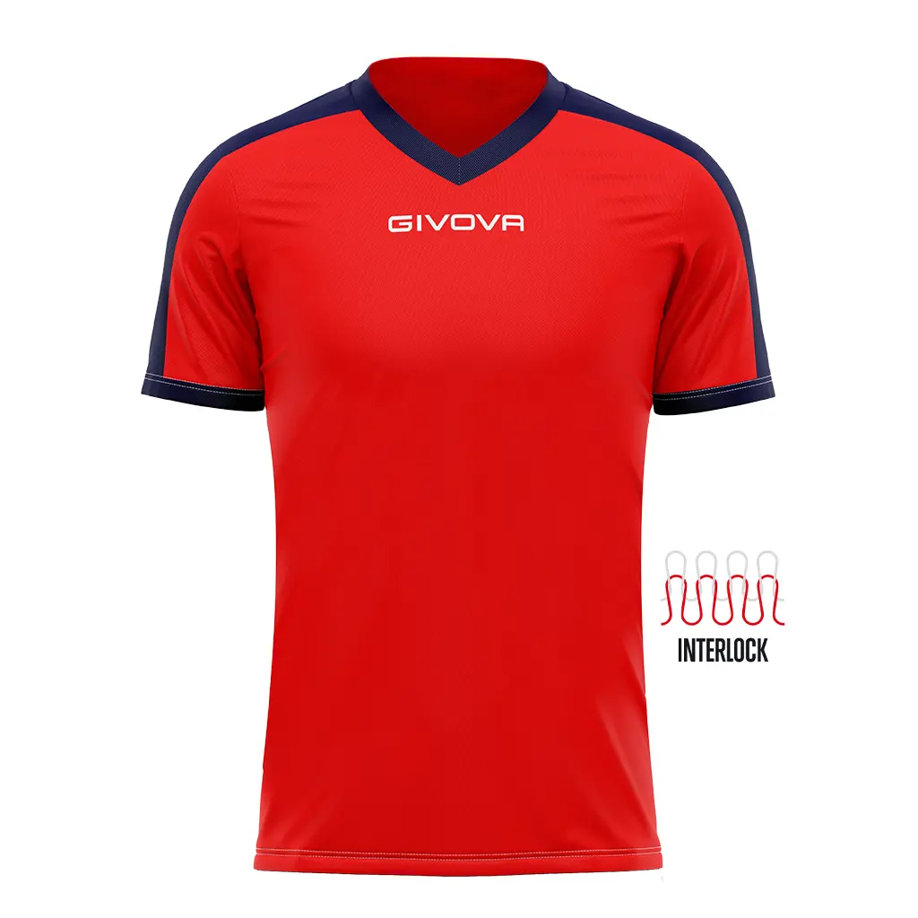 Givova Maillot Revolution Rouge Moyen