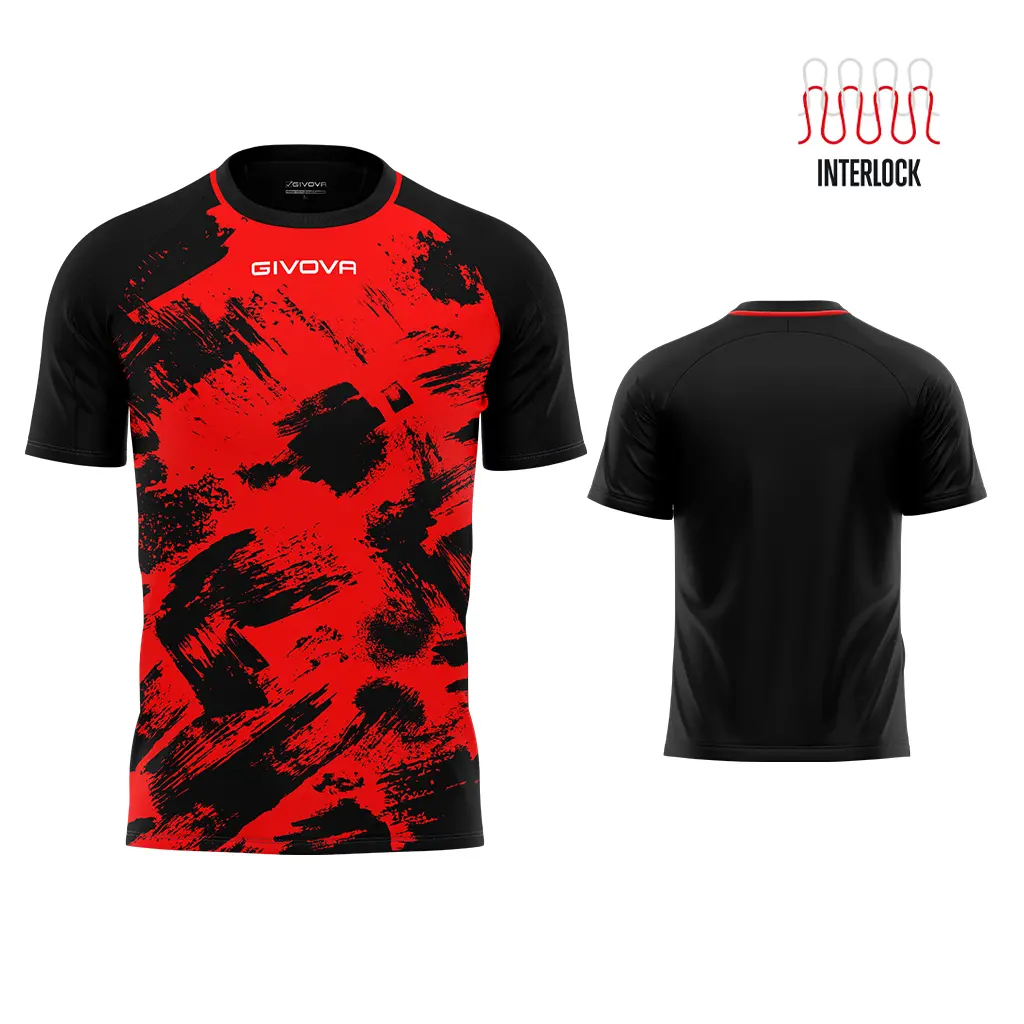 Givova Rouge Maglia Per Bambini Art Interlock