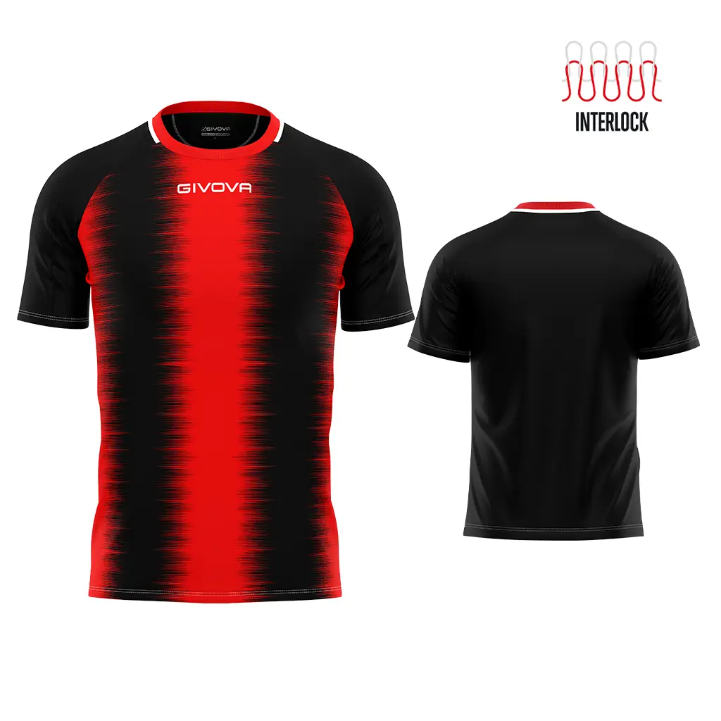Gestreiftes Trikot - Rouge - unisex - Size: XL