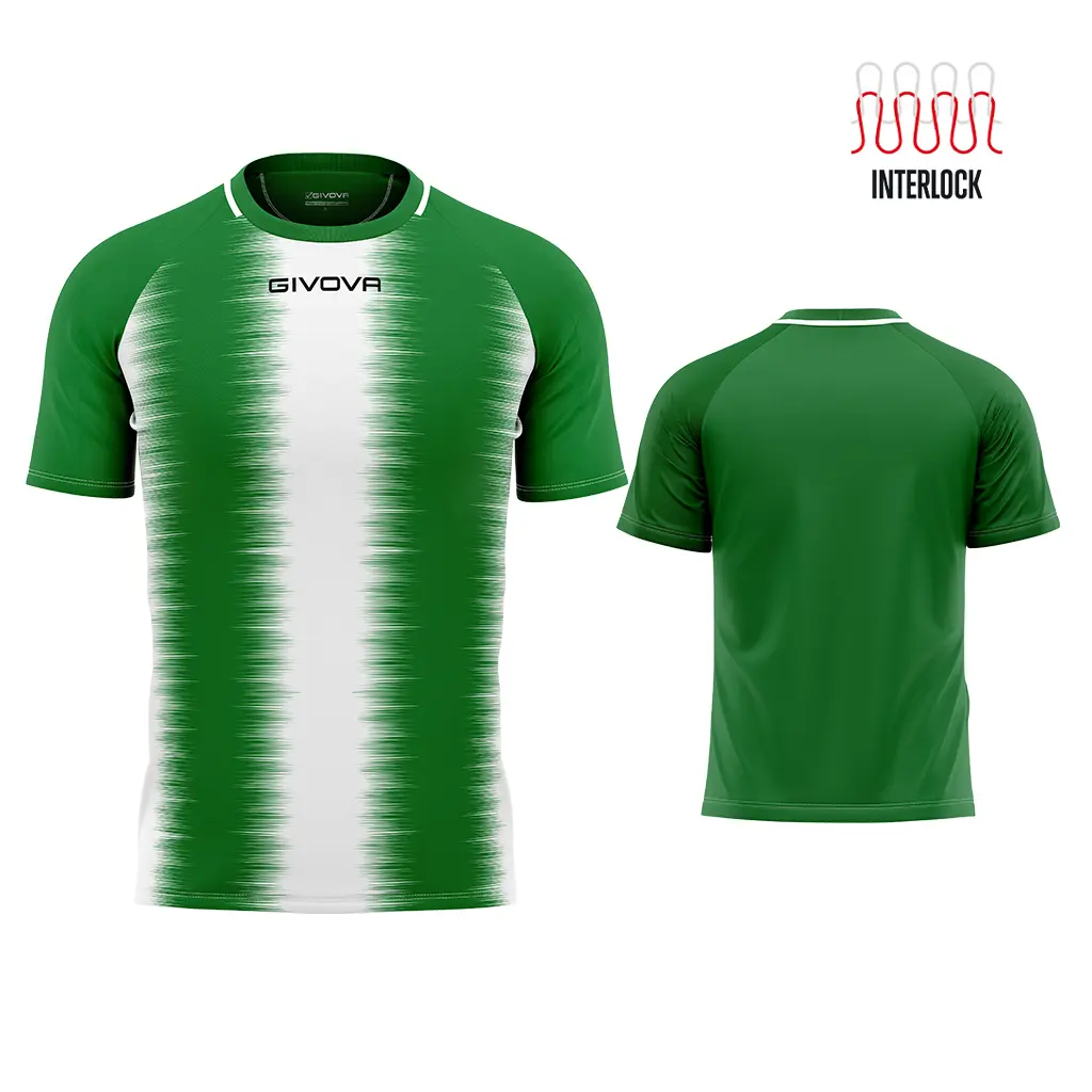 Gestreiftes Trikot - Vert - unisex - Size: XL