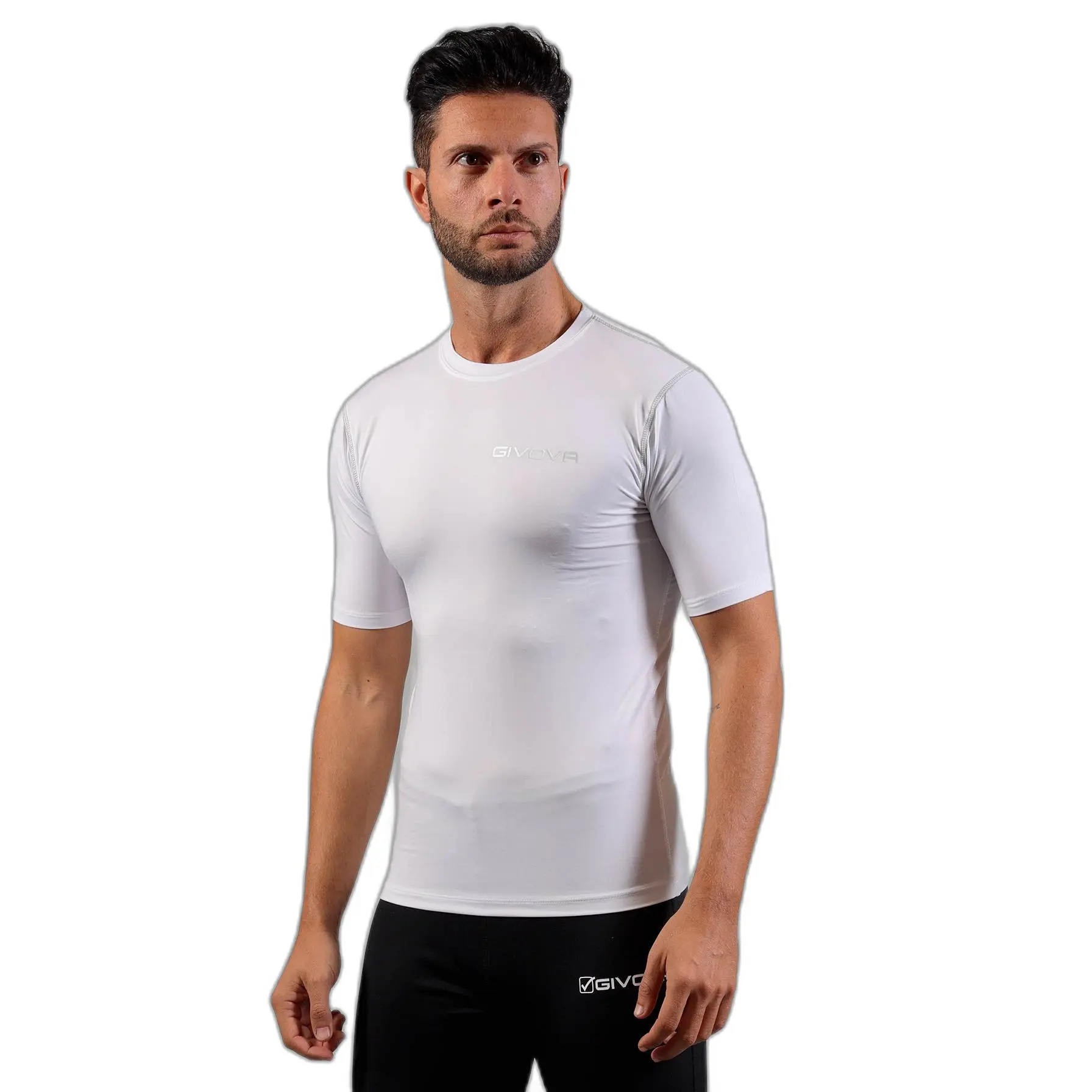 Givova Blanc Maglia Termica Elasticizzata Corpus 2