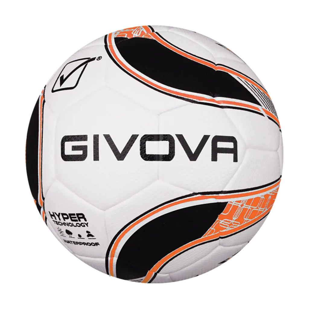 Givova Unisex Naranja Balón De Fútbol De Partido Hyper