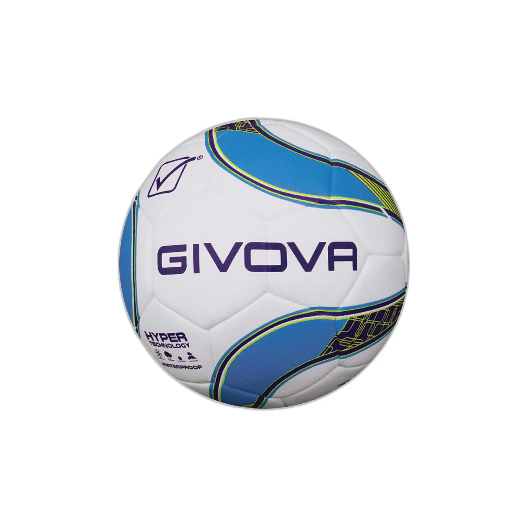Givova Unisex Violet Balón De Fútbol De Partido Hyper