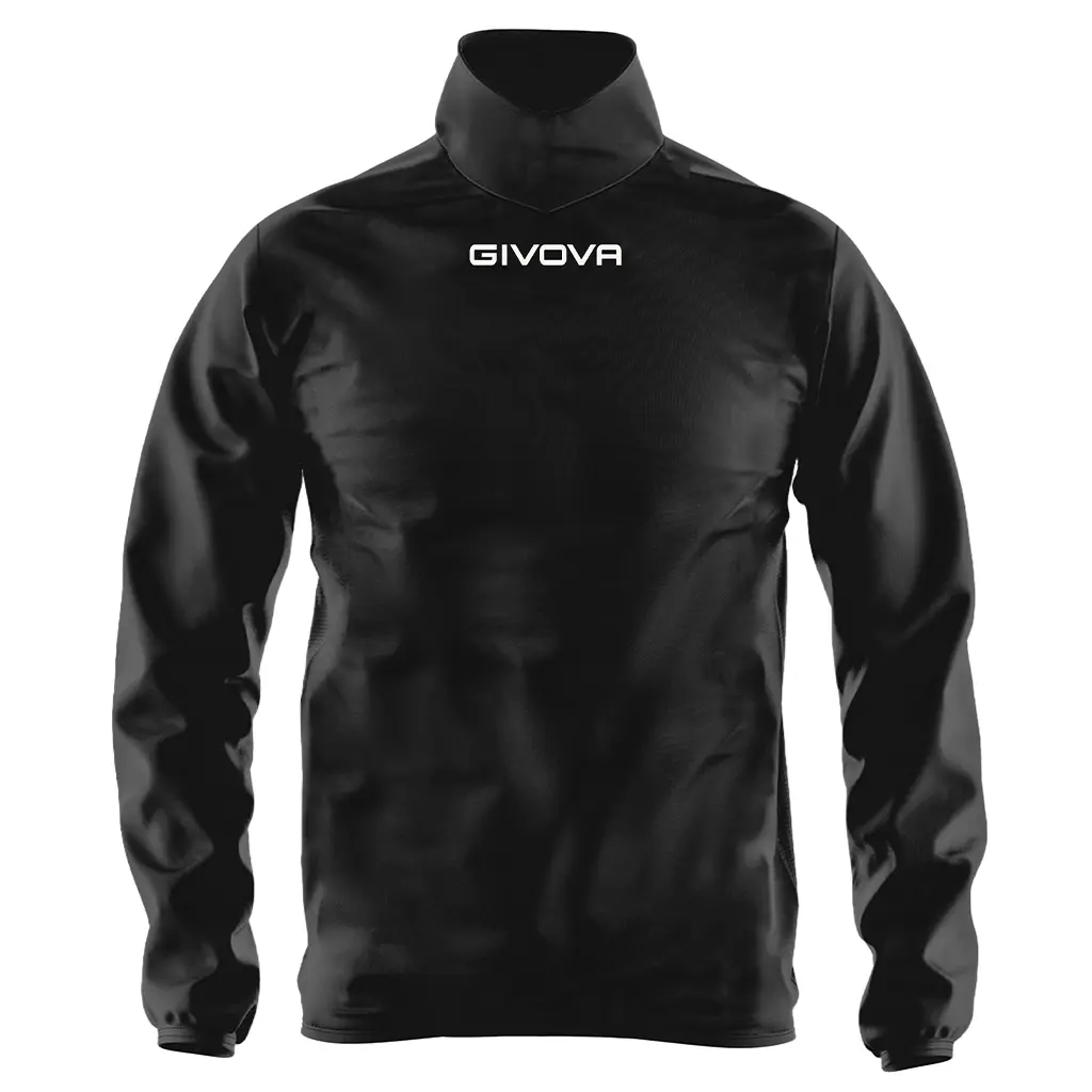 Regenjacke mit geripptem Kragen Givova