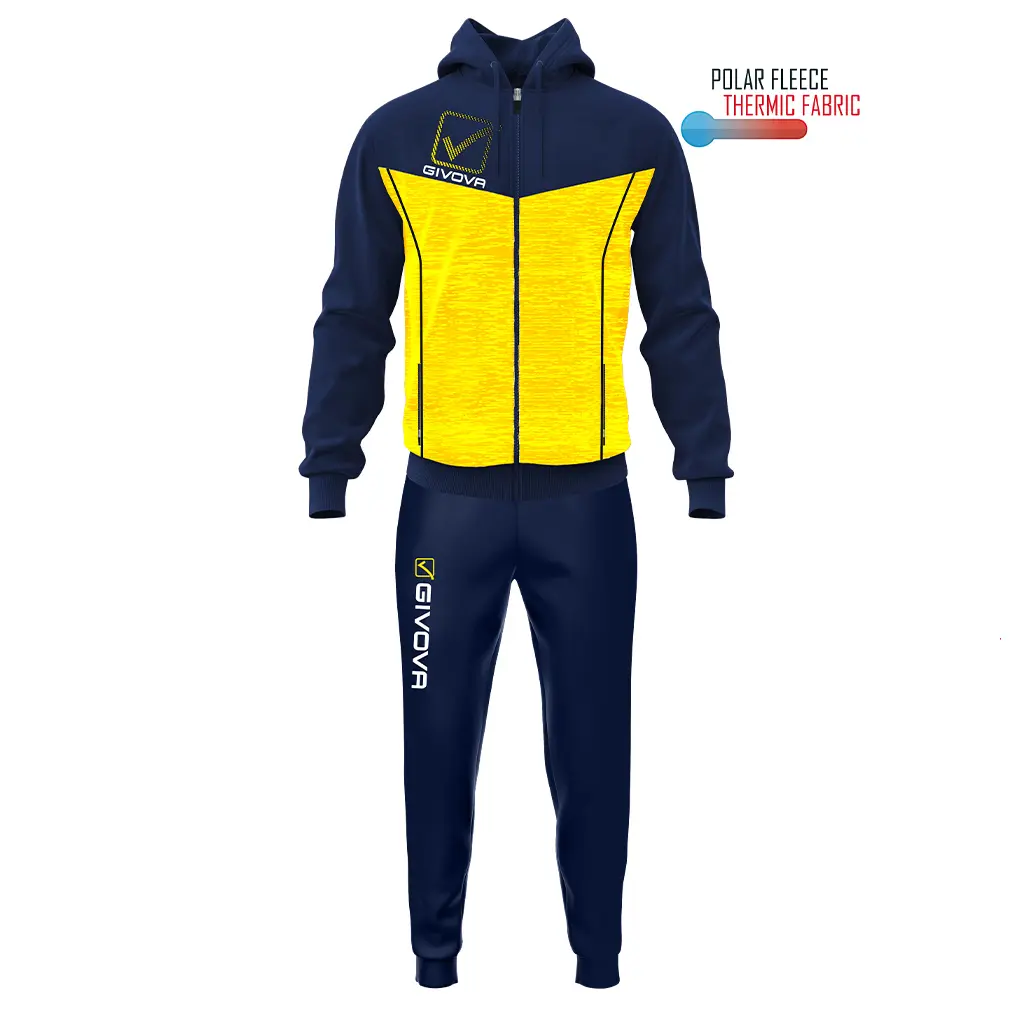 Trainingsanzug mit Fleece-Kapuze Givova Visa