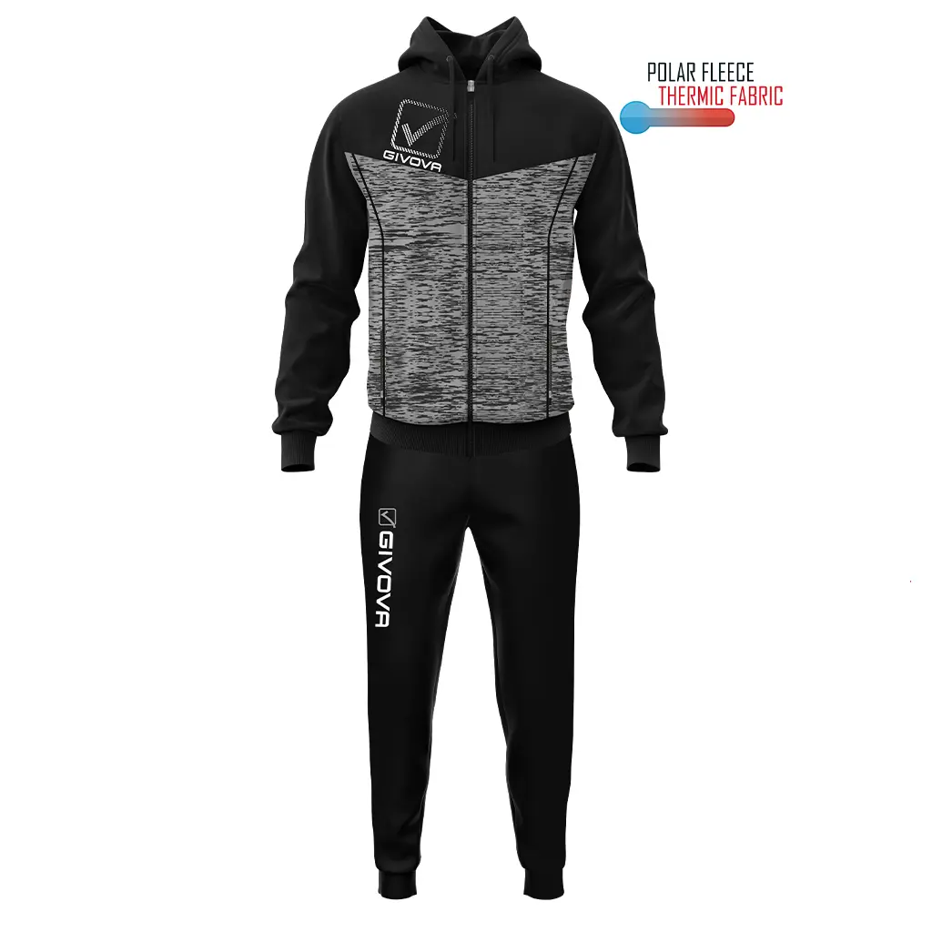Trainingsanzug mit Fleece-Kapuze Givova Visa