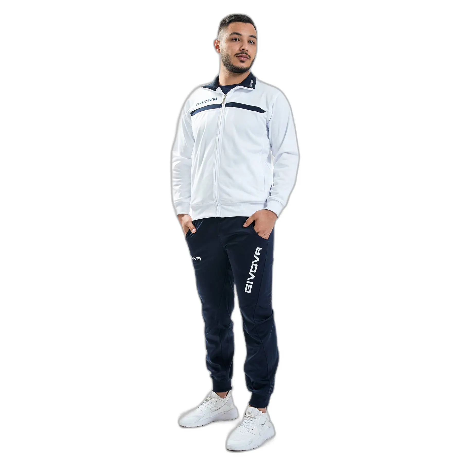 Fleece-Trainingsanzug Mit Reißverschluss Givova One