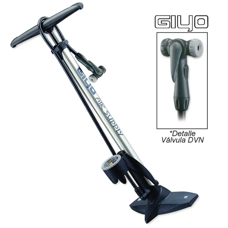 Velo Store - UK 11bar aluminum workshop foot pump Giyo | Extra 10% off with Subscription, Postage £16.79 to UK Fedex.