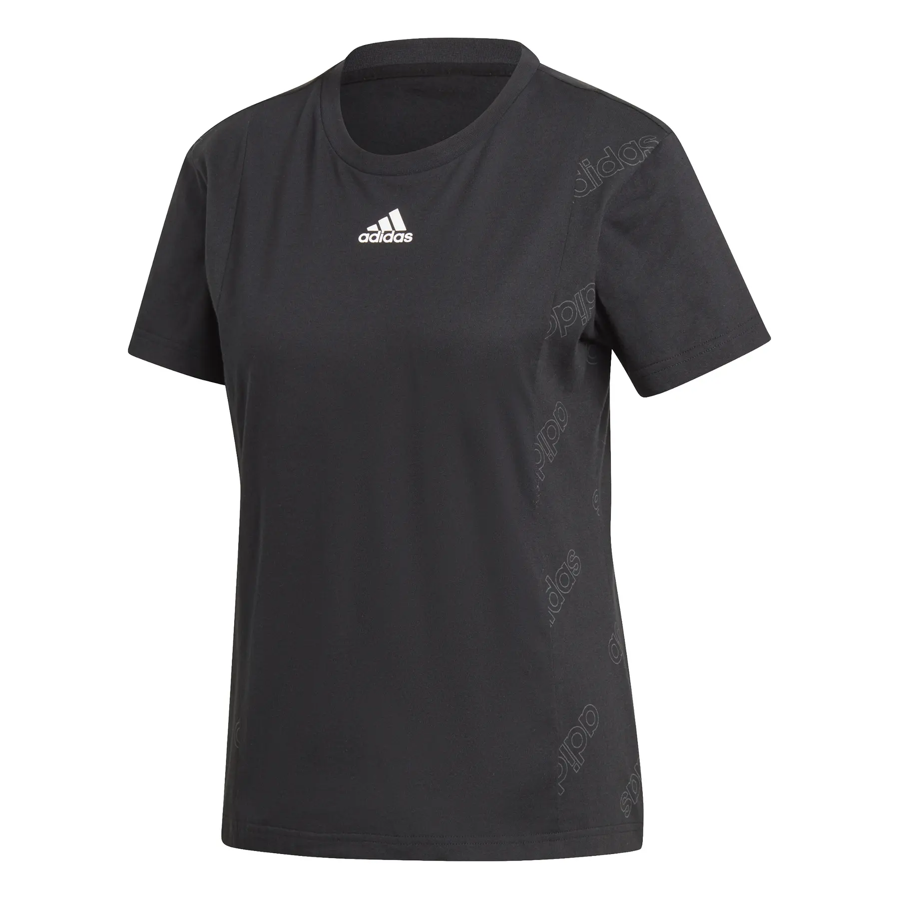 Adidas Femme T-shirt Graphic, Noir, Taille S