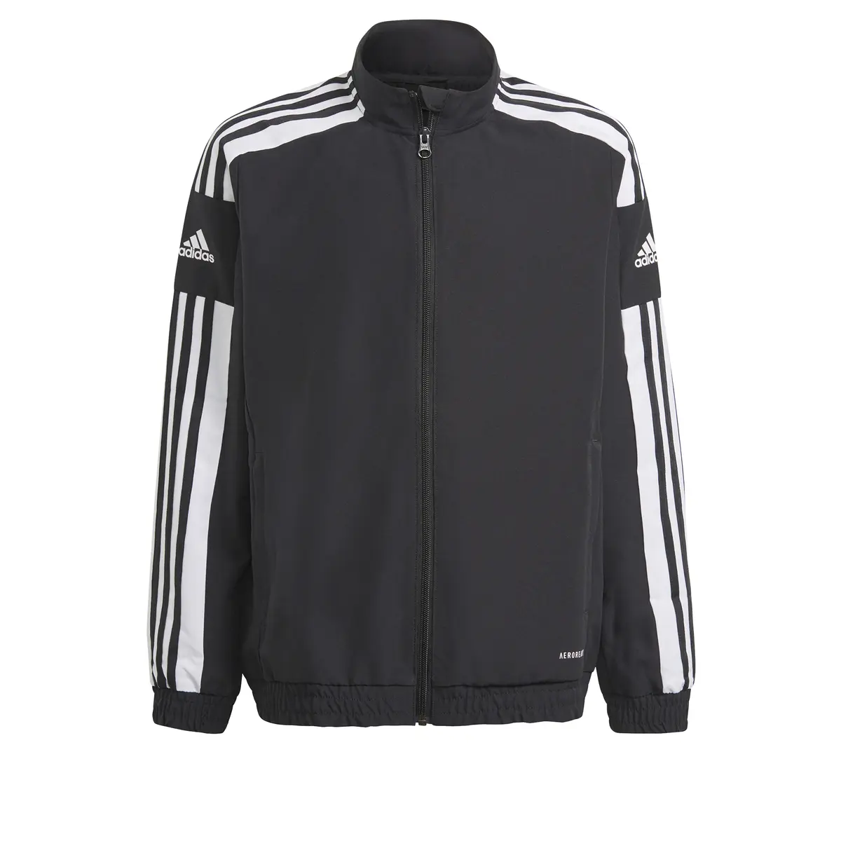 4064045179066 - ADIDAS SQUADRA 21 PR�SENTATIONSJACKE KINDER BLACK WHITE 116
