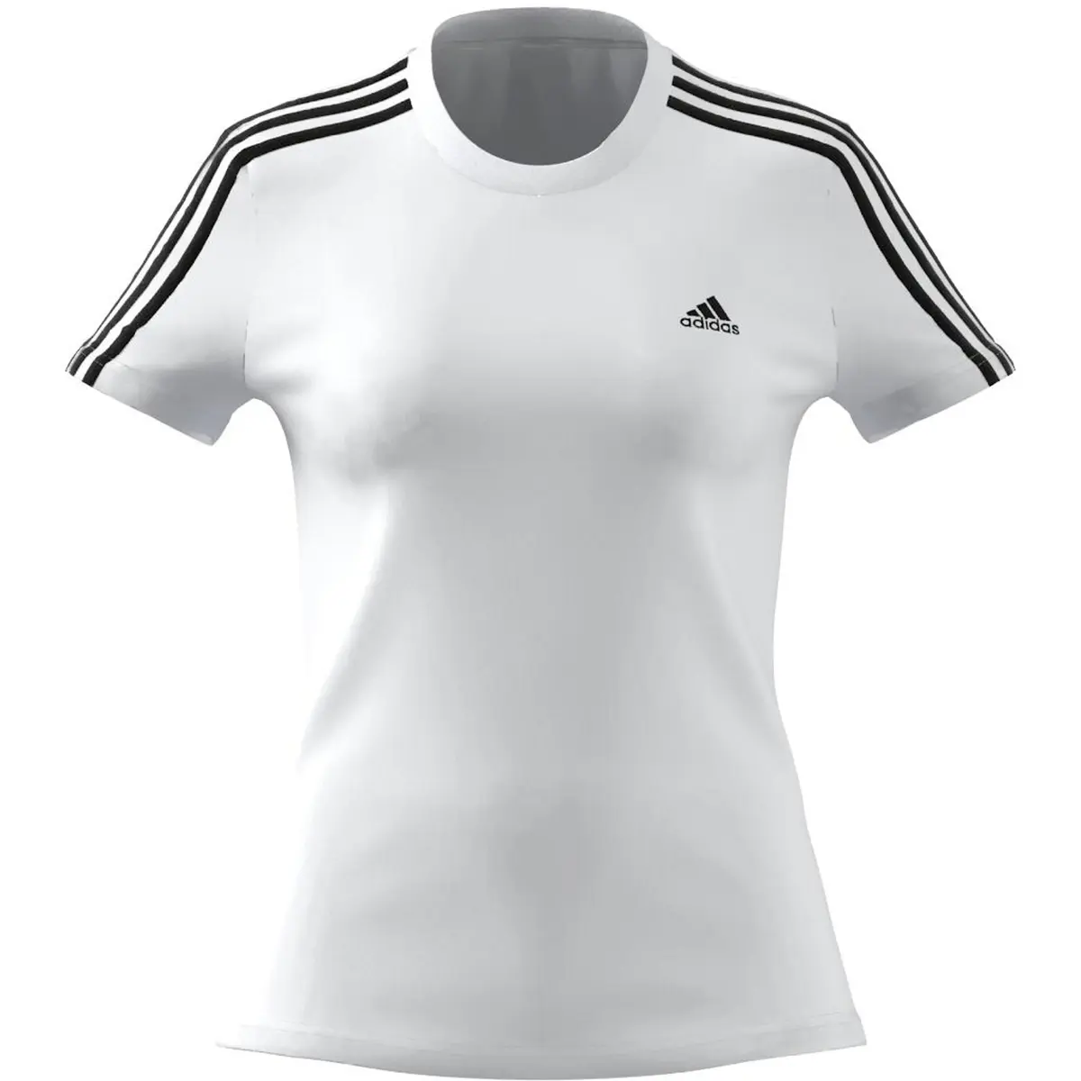 T-shirt femme adidas Essentials Slim 3-Bandes