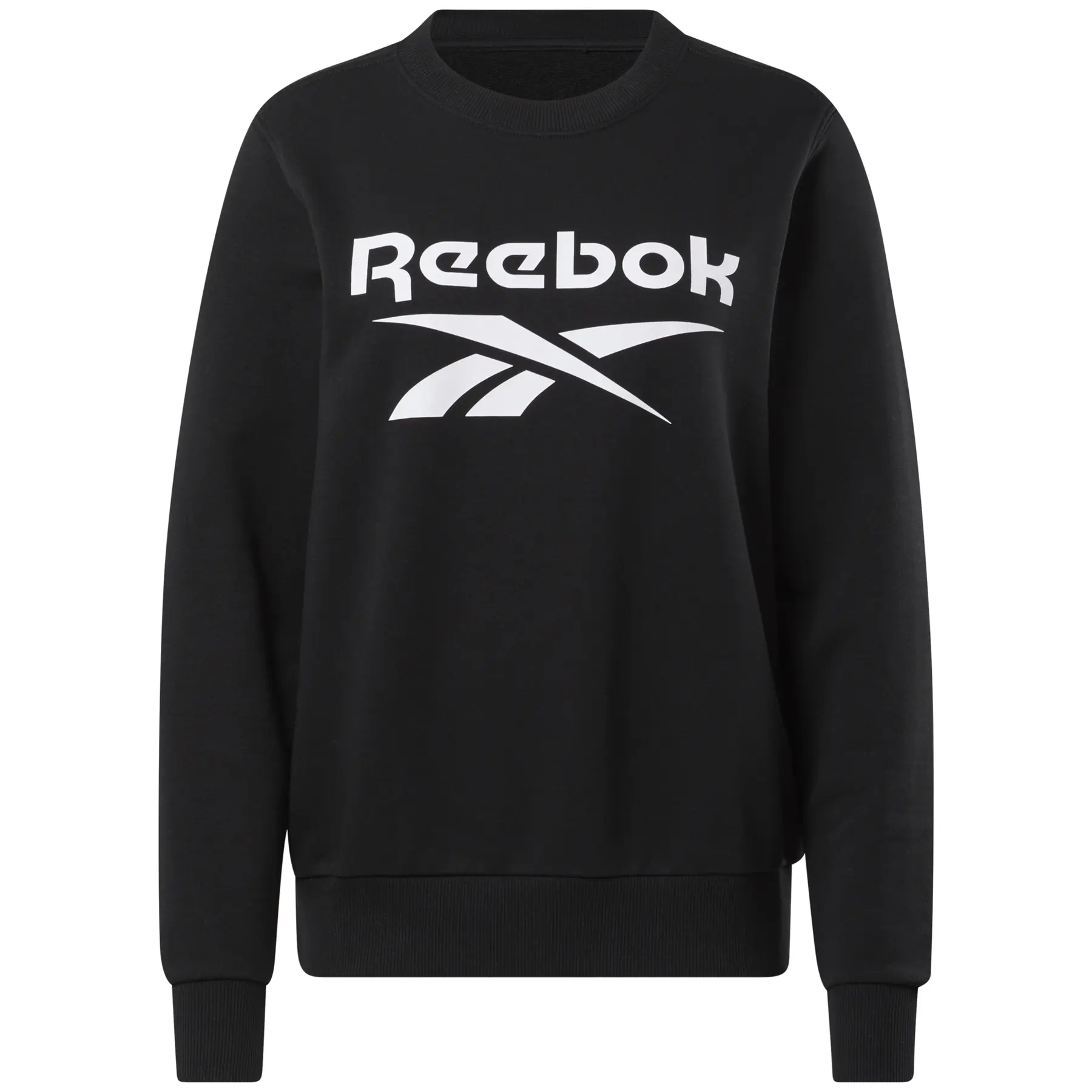 Sweatshirt Rundhalsausschnitt Frau Reebok Identity Logo French Terry (Grandes tailles)