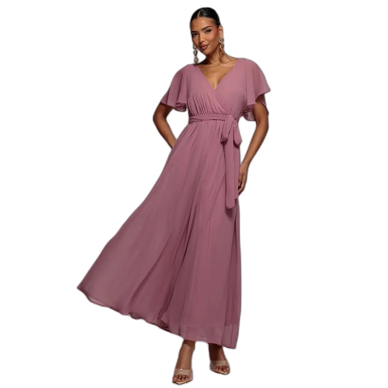 Wrap dress da donna  Sustainable Flutter