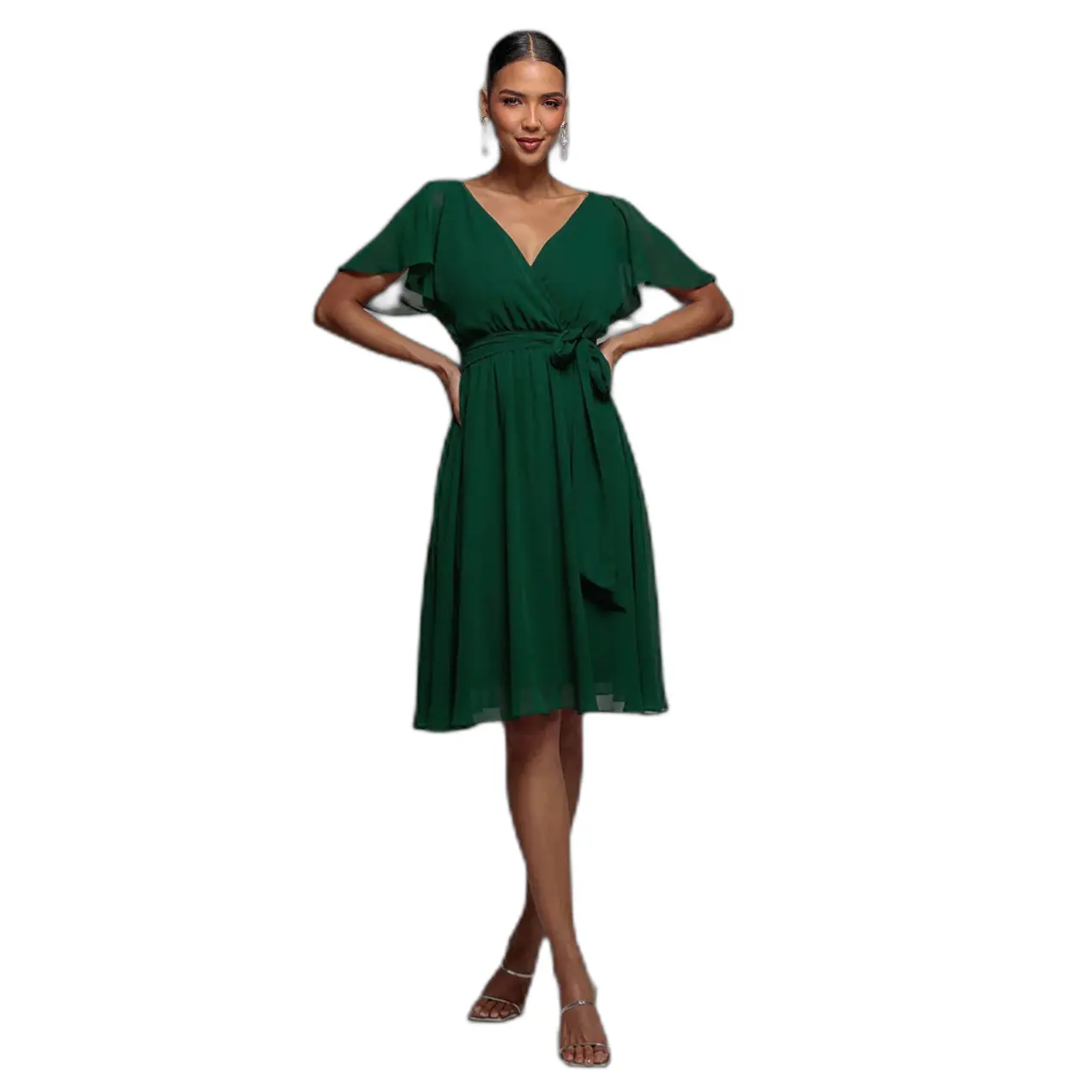 Wrap dress da donna  Sustainable Flutter