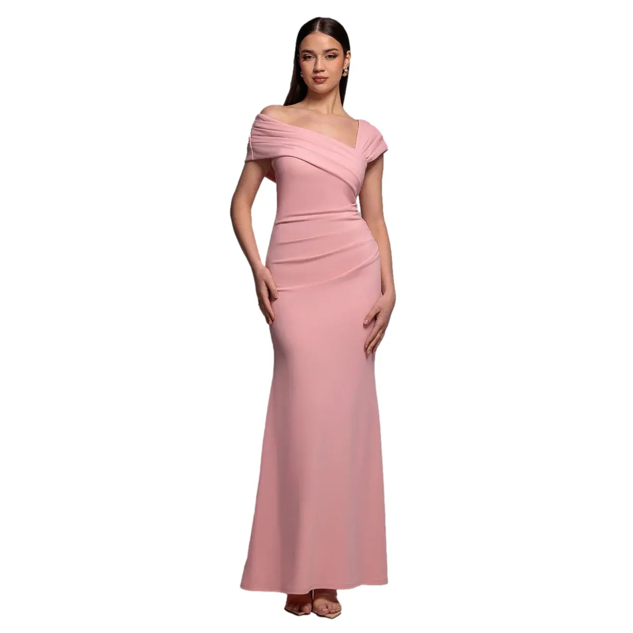 Kleid Damen Goddiva Maxi