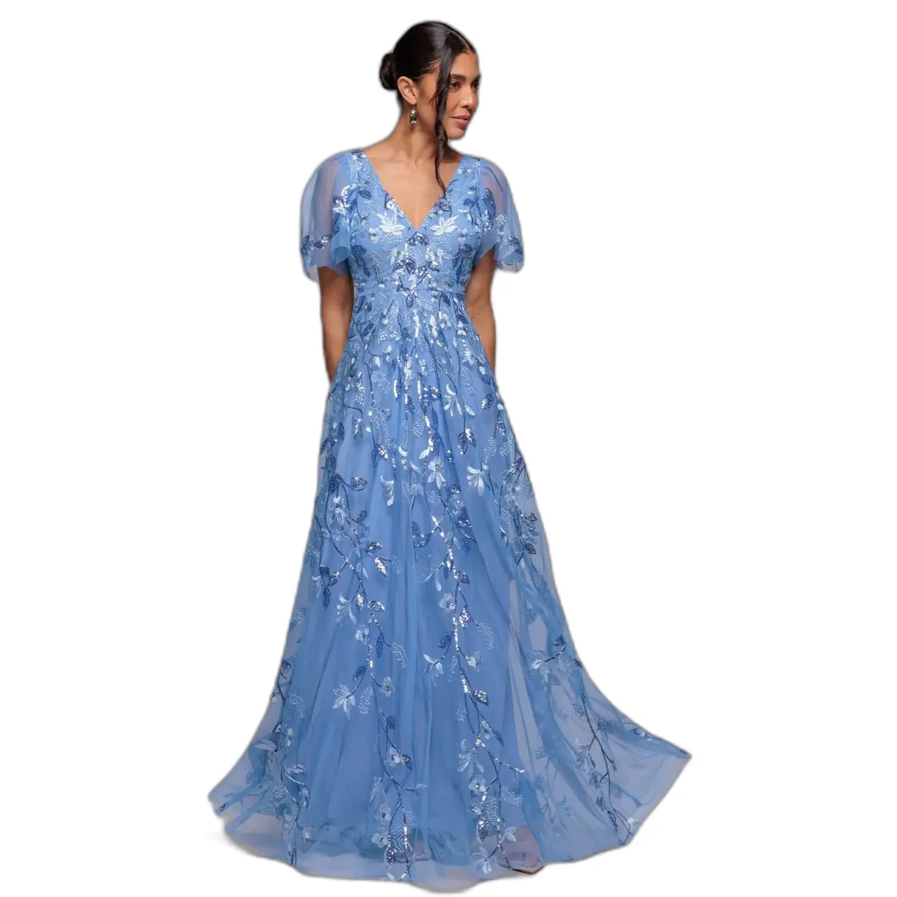 Women's dress Goddiva Embroidered