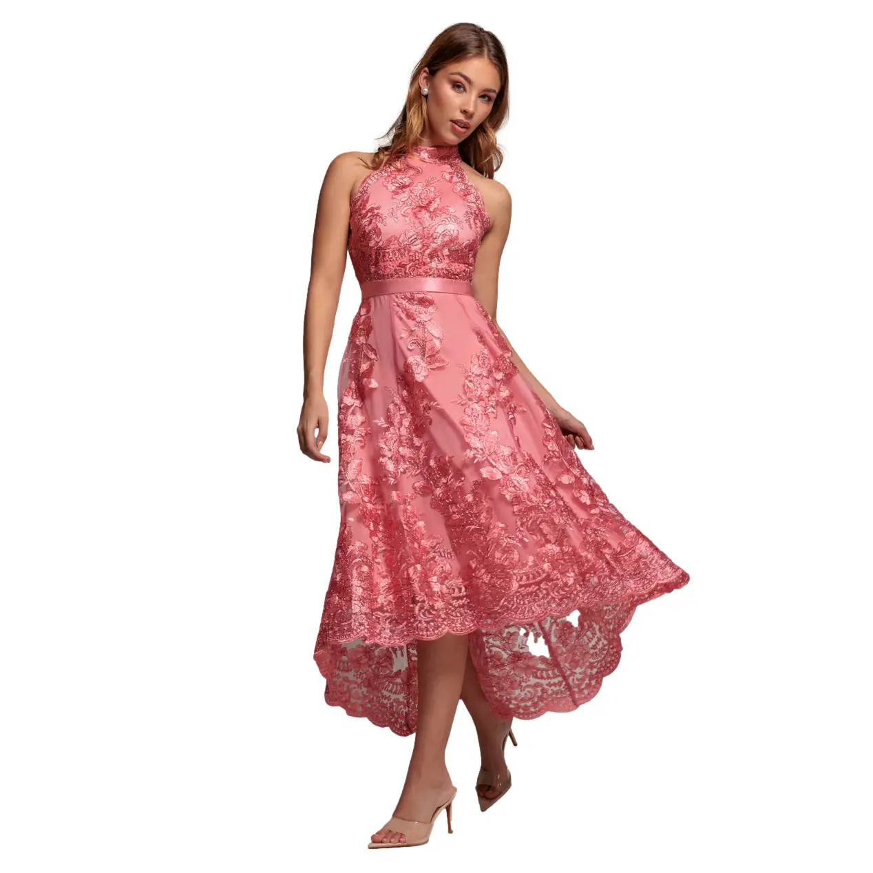 Image of Kleid Damen Goddiva High And Low