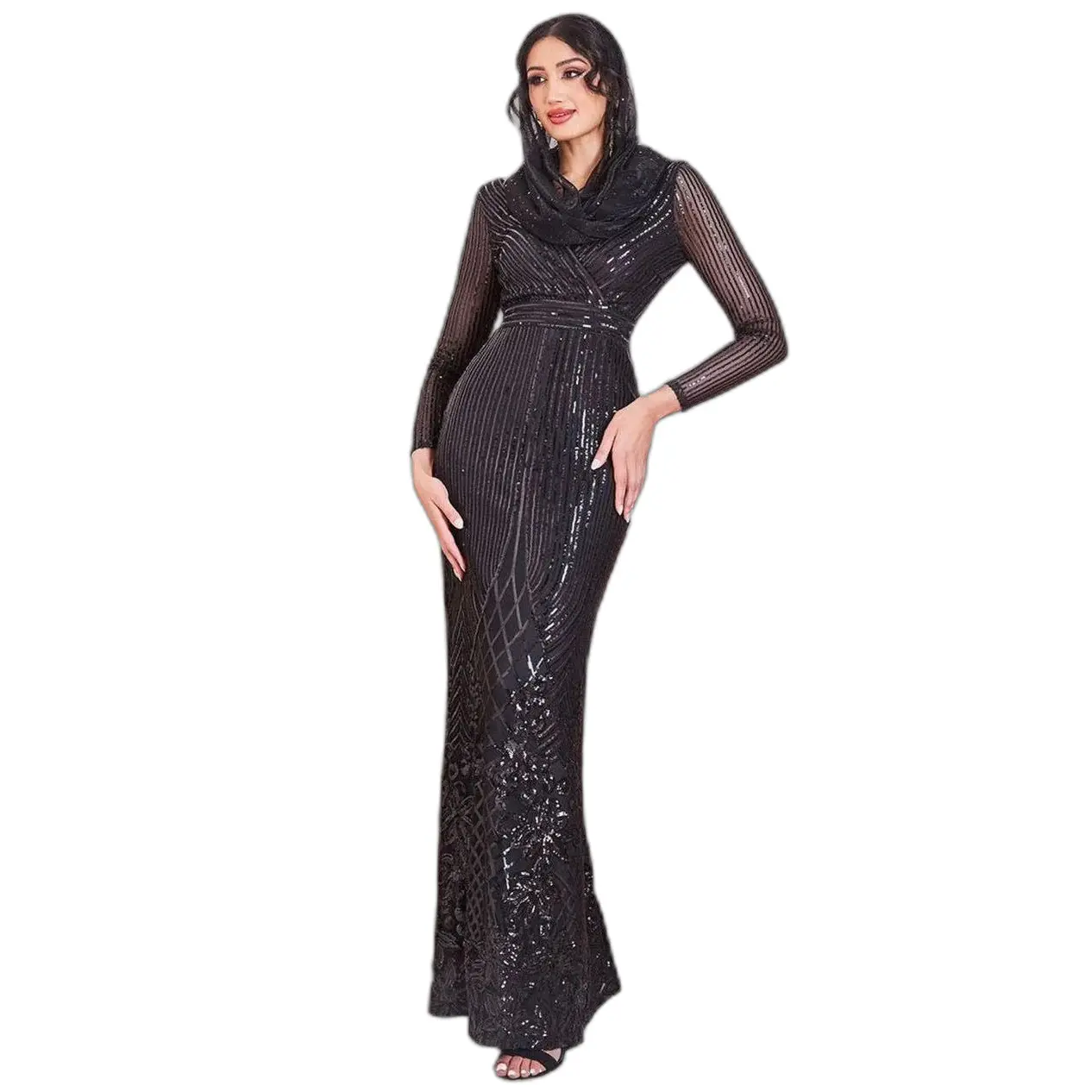 Wrap dress da donna  Modesty Sequin