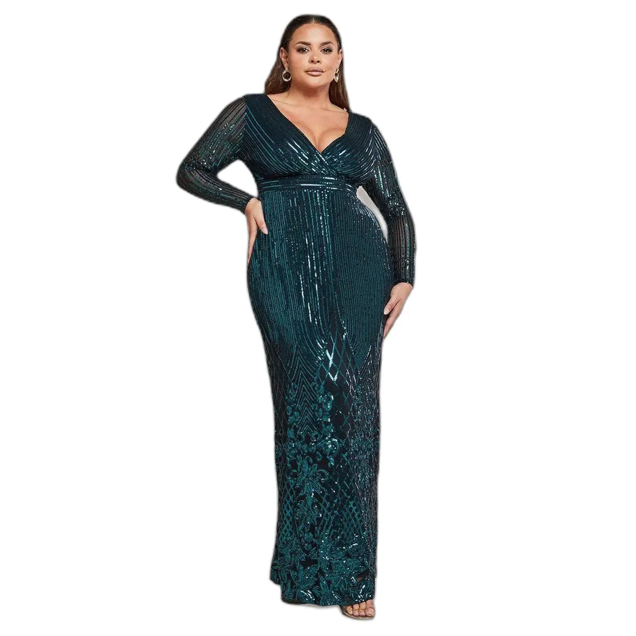 Vestito aderente da donna  Sequin