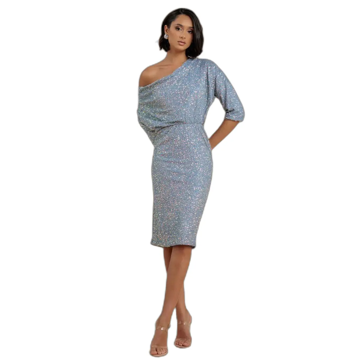 Vestito da donna  Sequin Cowl