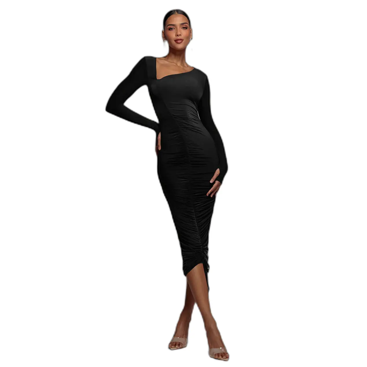 Vestito aderente da donna  Asymmetrical