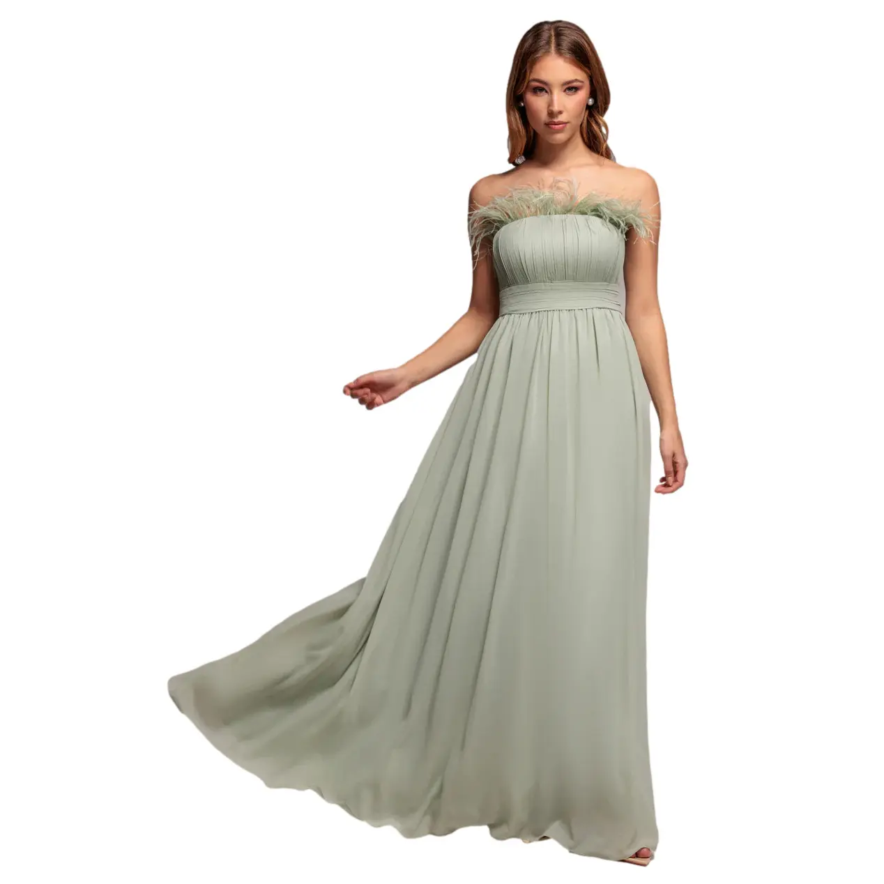 Vestito da donna  Bridesmaids Chiffon