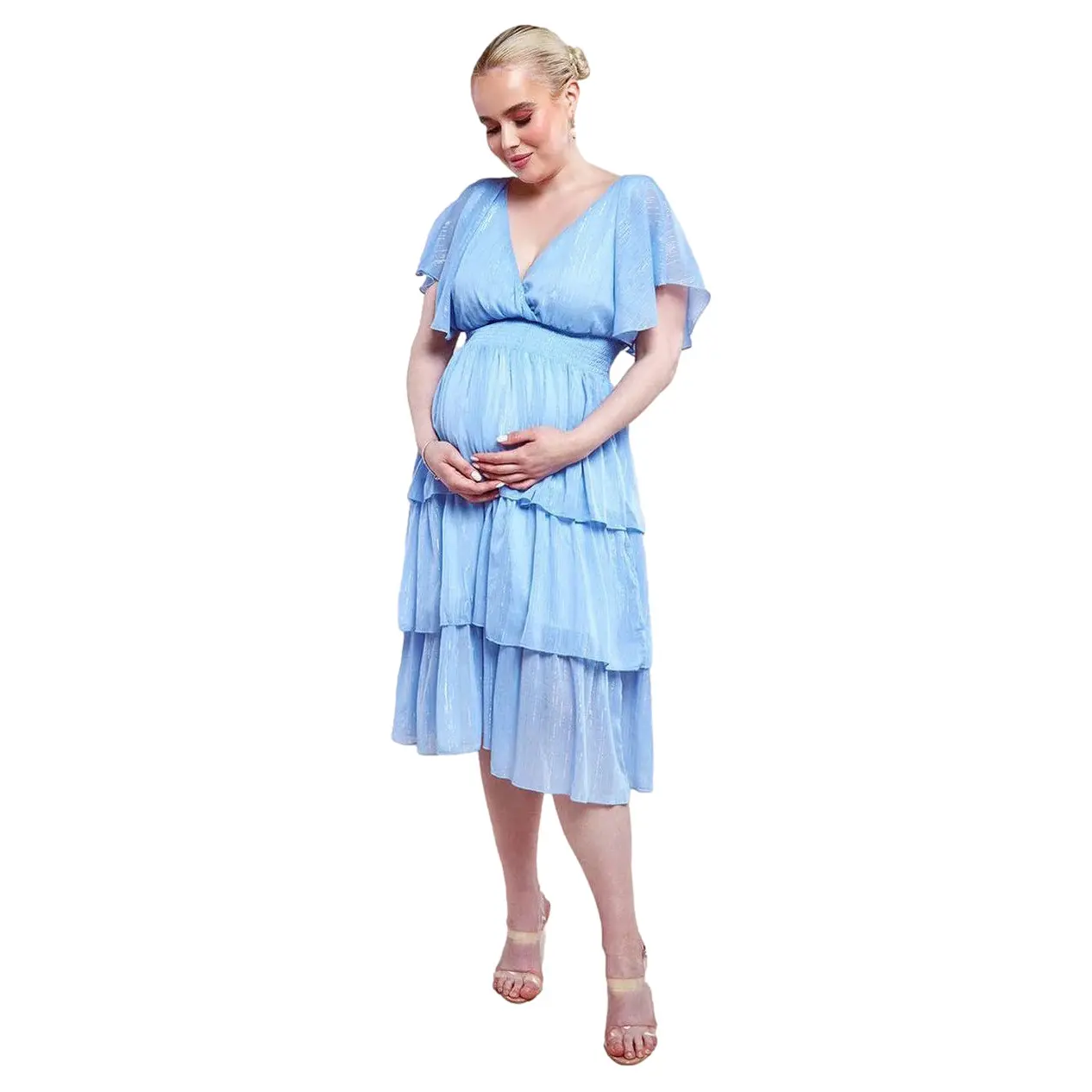 Vestito da donna  Maternity Plain Lurex