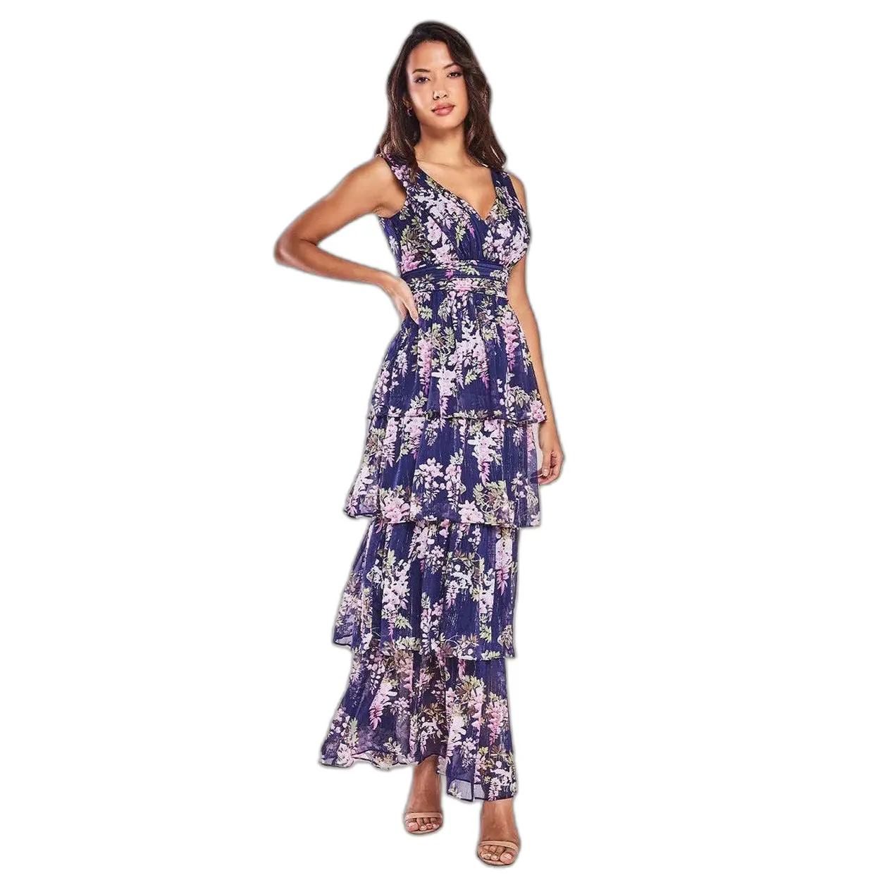 Wrap dress da donna  Multilayered