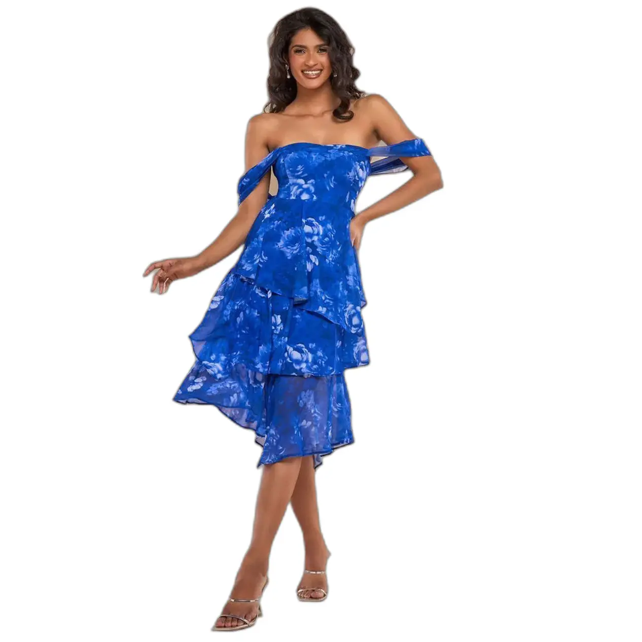 Vestito da donna  Bardot Asymmetric Handkerchief