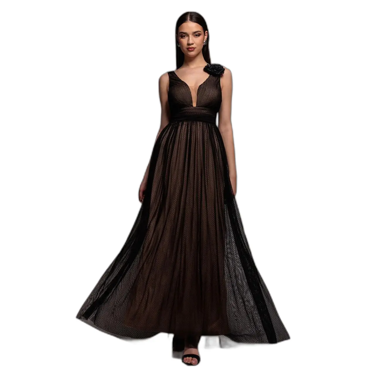 Image of Kleid Damen Goddiva Dobby