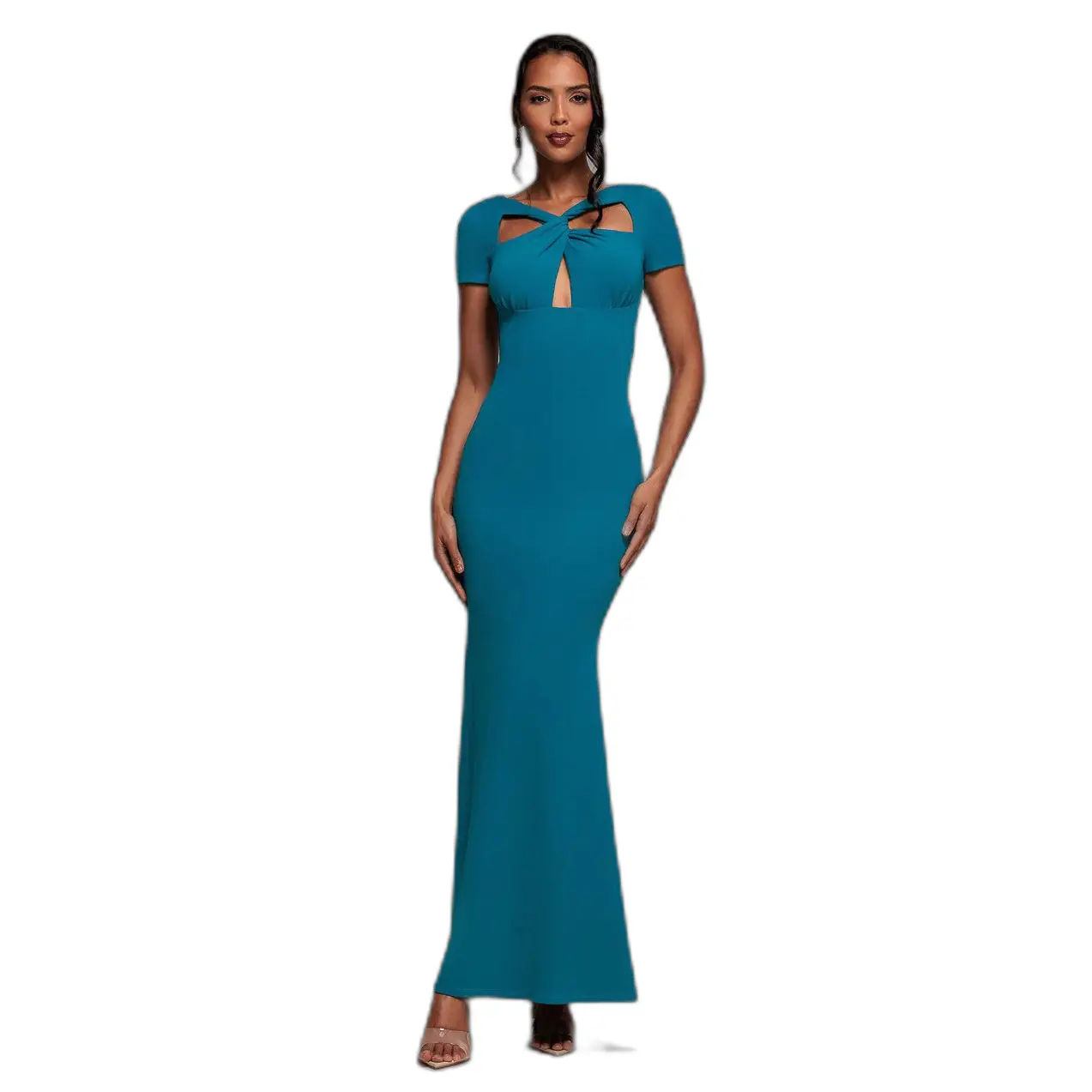 Skaterkleid aus Scuba-Crêpe Damen Goddiva