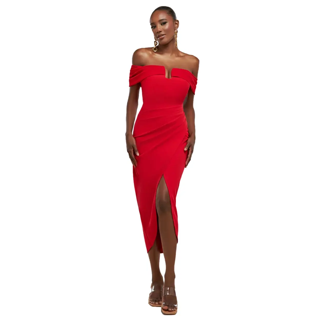 Women's dress Goddiva Off The Shoulder