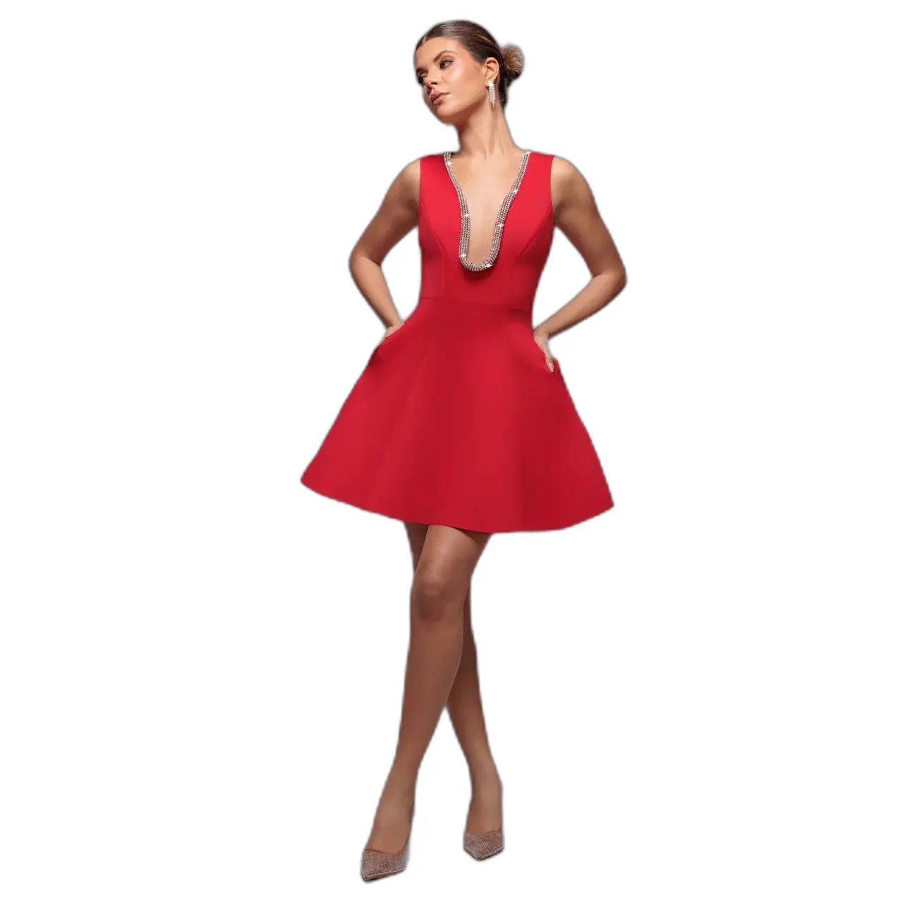 Vestito estivo da donna  Diamante A-Line