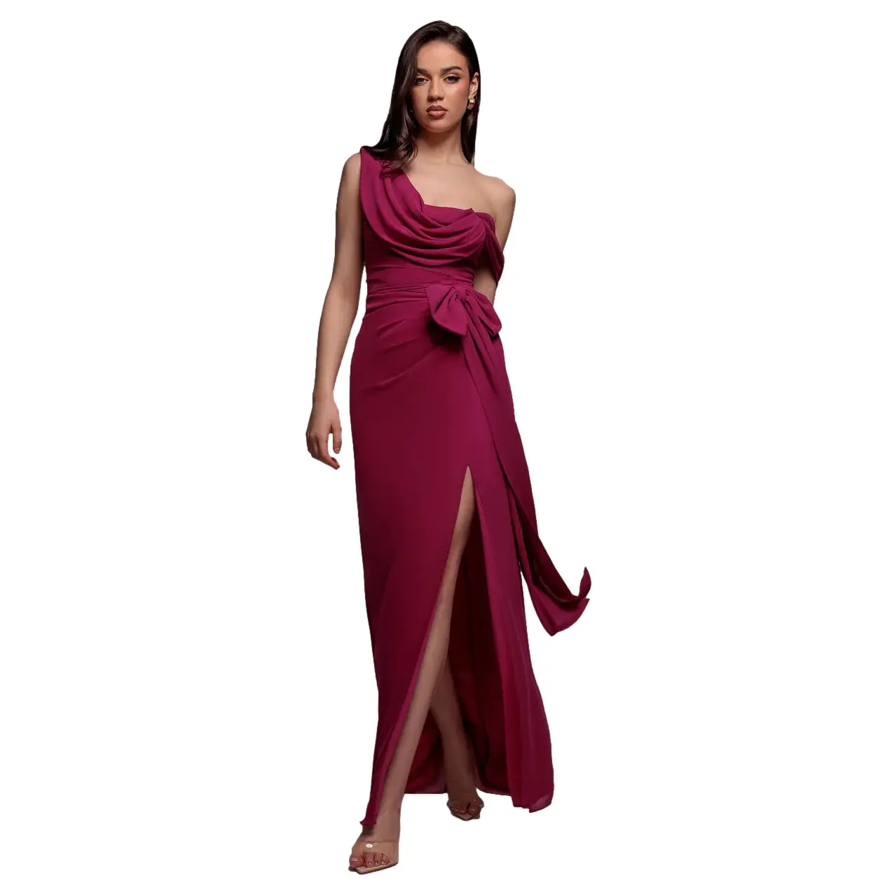 Abito asimmetrico donna  Maxi
