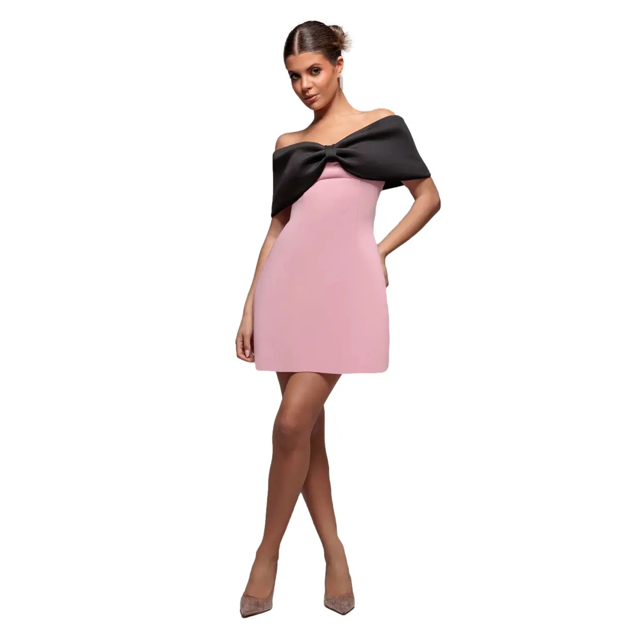 Robe mini a nodo donna